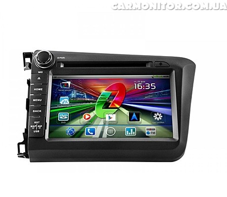 Штатная магнитола Honda Civic 4D Gazer CM182-RE5