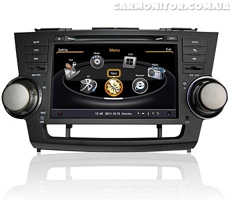 Штатная магнитола для Toyota Highlander Winca S100 C035I