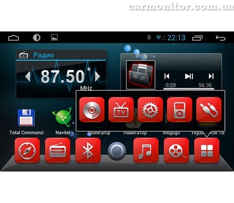 Штатная магнитола Toyota Prado 120 RedPower 18182 Android