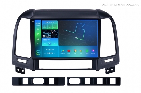 Штатна магнітола Torssen 2K Hyundai Santa Fe 2006-2012 F96128 4G Carplay DSP