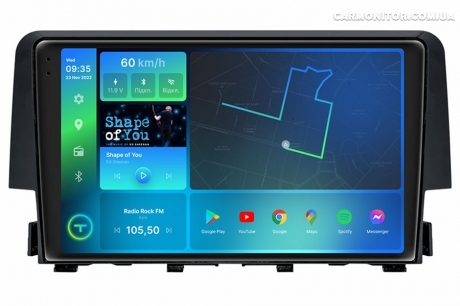 Штатна магнітола Torssen 2K Honda Civic 16-18 F96128 4G Carplay DSP