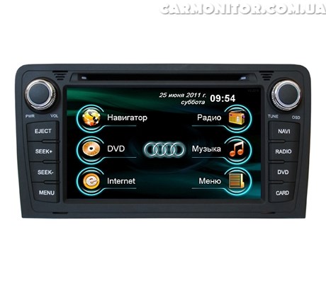 Штатная магнитола для Audi A3 (2005+) Road Rover