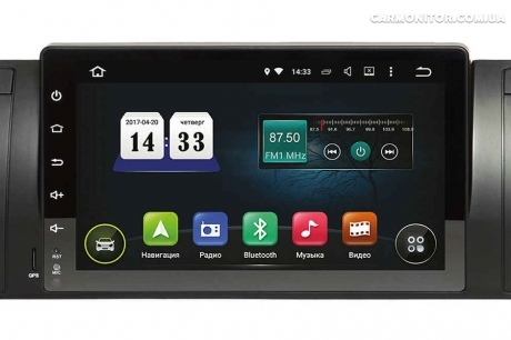 Штатная магнитола BMW X5, кузов E53, E38 , E39 INCa TSA-1520A9 Android, фото 1