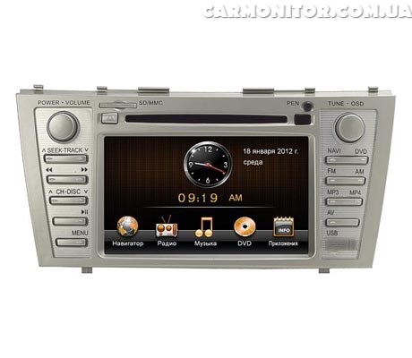 Штатная магнитола для Toyota Camry 2006–2011 Road Rover