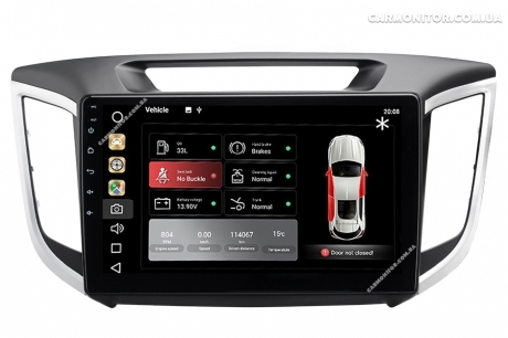 Штатная магнитола Hyundai Creta ix25 2014-2016 Mignova HYC-7914 Android, фото 8