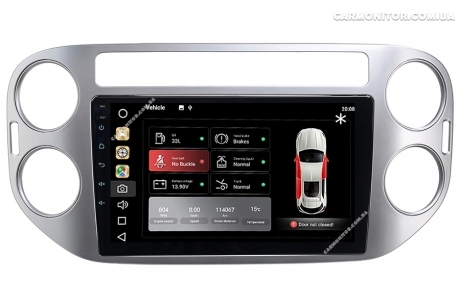 Штатная магнитола Volkswagen Tiguan 2010-2015 Mignova VTI-7910 Pro Silver Android, фото 8