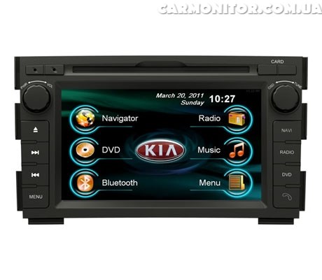 Штатная магнитола для Kia Ceed 2010–2011 Road Rover