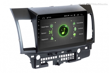 Штатная магнитола Incar DTA-6102 для Mitsubishi Lancer X Android, фото 2
