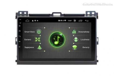 Штатная магнитола Incar DTA-2209 для Toyota LC Prado 120 2002-2009 г Android, фото 1