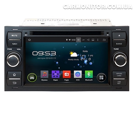 Штатная магнитола Ford Focus 2 2004-2007 Incar KD-7016, фото 1