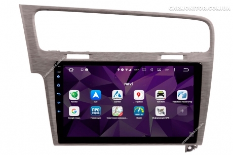 Штатная магнитола Volkswagen Golf 7 2013+ Mignova VGO-7913S Silver Android, фото 7
