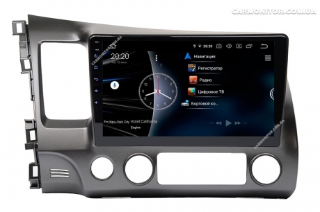 Штатная магнитола Honda Civic 4D 2009-2011 Mignova HCI-7909S Android, фото 7