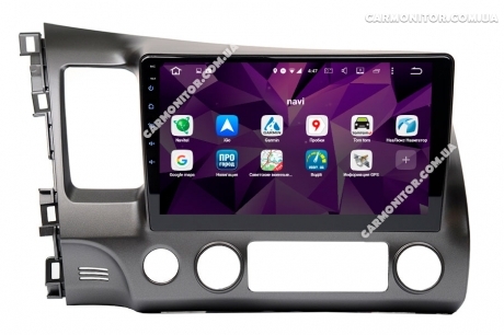 Штатная магнитола Honda Civic 4D 2009-2011 Mignova HCI-7909 Pro Android, фото 8