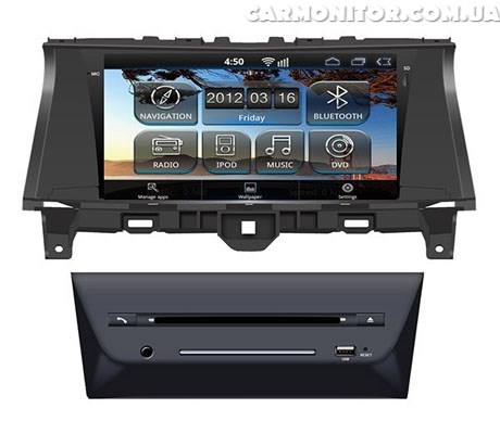 Штатная магнитола для Honda Accord Coupe Android
