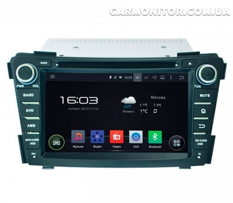 Штатная магнитола Hyundai i40 Incar AHR-2484
