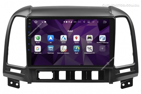 Штатная магнитола Hyundai Santa Fe 2008-2012 Mignova HSF-7906S Android, фото 3
