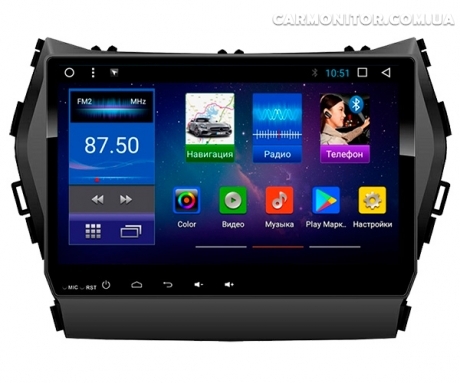 Штатная магнитола Hyundai Santa Fe 2013+ IX45 Sound Box ST-6083T Android