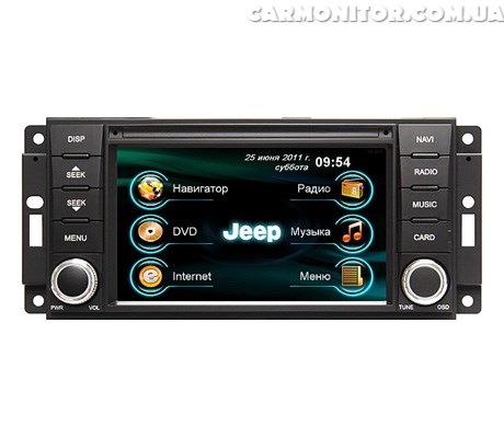 Штатная магнитола для Jeep 2007+ Road Rover