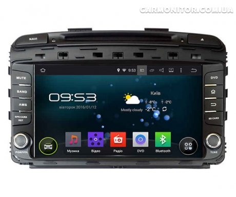 Штатная магнитола Kia Sorento 2015 Incar AHR-1896A5 Android, фото 1