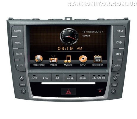 Штатная магнитола для Lexus IS250, IS300 (2005+) Road Rover