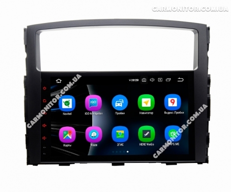 Штатная магнитола Mitsubishi Pajero Wagon 4 Rockford Mignova MPV-7909S Android, фото 5