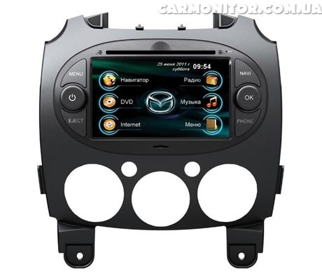 Штатная магнитола для Mazda 2 Road Rover