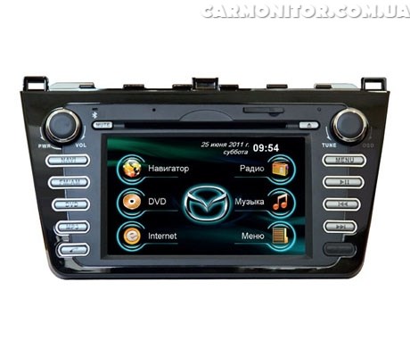 Штатная магнитола для Mazda 6 (2010-2011) Road Rover