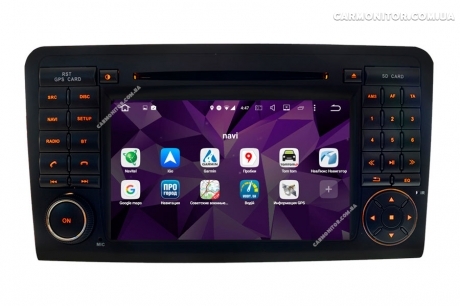 Штатная магнитола Mercedes ML, GL Mignova MML-8906 Android, фото 5