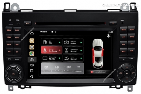 Штатная магнитола Mercedes A, B Class Mignova MBV-7909 Pro Android, фото 8
