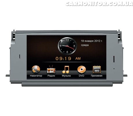 Штатная магнитола для Mercedes C class (W204) 2007–2010 Road Rover