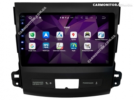 Штатная магнитола Mitsubishi Outlander XL Rockford Mignova MOX-7910 Pro Android, фото 4