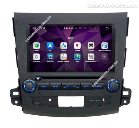 Штатная магнитола Mitsubishi Outlander XL Rockford Mignova MOX-7909 Pro Android, фото 5