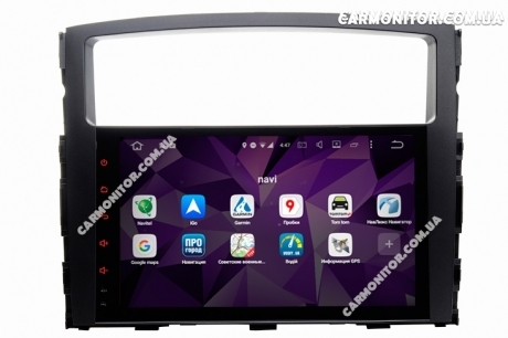 Штатная магнитола Mitsubishi Pajero Wagon 2006-2014 Mignova MPV-7909 Android, фото 5
