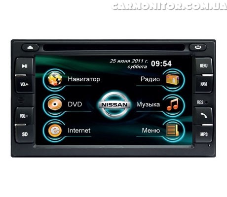 Штатная магнитола для Nissan Navara Road Rover 