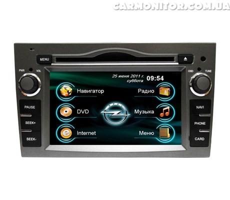 Штатная магнитола для Opel Vectra 2009 Road Rover