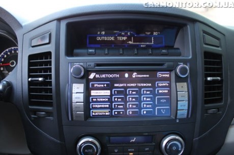 Головное устройство для Mitsubishi Pajero Wagon IV PMS F75089