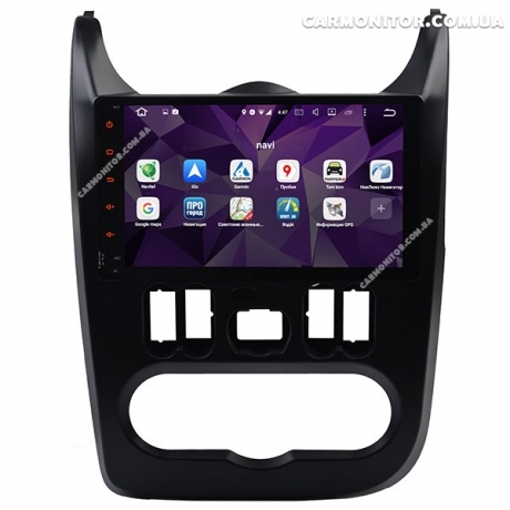 Штатная магнитола Renault Duster 2012+ Mignova RDU-9910S Black Android, фото 5