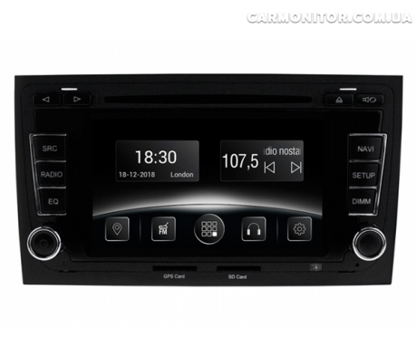 Штатная магнитола Audi A4 2002-2008 Gazer CM6007-8E Android