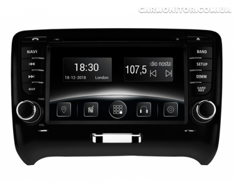 Штатная магнитола Audi TT 2006-2011 Gazer CM5007-8J Android