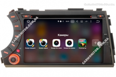 Штатная магнитола SsangYong Actyon, Kyron Mignova SKY-8909s Android