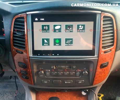 Штатная магнитола Toyota Land Cruiser 100 RedPower 31383 IPS Android, 4
