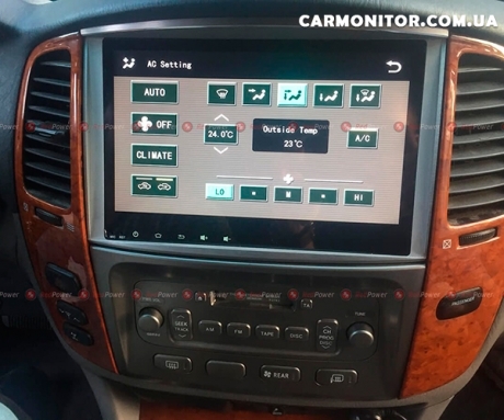 Штатная магнитола Toyota Land Cruiser 100 RedPower 31383 IPS Android, 6