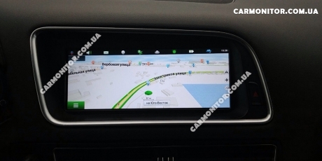 Фото после установки Штатная магнитола Audi Q5 2010+ Mignova Sim AQ5-9610 Androi
