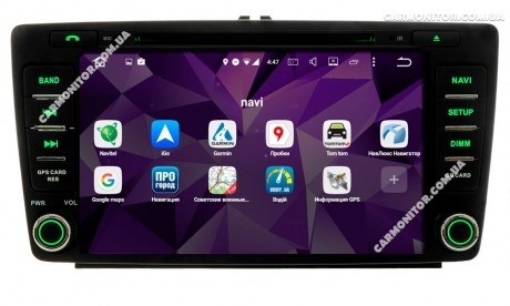 Штатная магнитола Skoda Octavia A5 Mignova SOC-8905 Android, фото 3