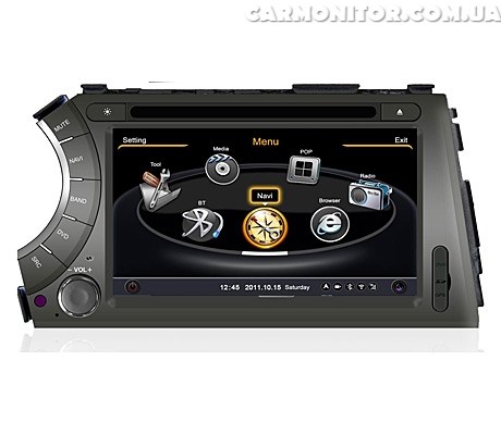 Штатная магнитола для SsangYong Actyon, Kyron Winca S100 C158i