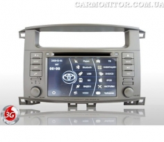 Штатная магнитола Toyota Land Cruiser 100 Witson