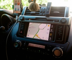 Мультимедийный навигационный блок для Toyota RAV4 2014+ NaviTouch NT3325 Android, в автомобиле