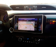 Мультимедийный навигационный блок для Toyota Highlander 2013+ NaviTouch NT3325 Android, в автомобиле
