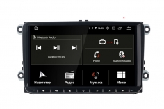Штатная магнитола Incar TSA-8644A9 для Volkswagen Passat B7, CC Android