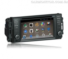 Штатная магнитола Jeep, Chrylser, Dodge, Commander, Caliber, Cherokee Hits ANJE602